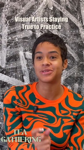 @teagatheringart on Instagram: "Multidisciplinary Artist Lex Marie @thelexmarie Discusses the Long Game Approach to Her Art Practice. The Maryland-Based Artist Also Touches On the Various Paths to Success In the Art World. The Tea Gathering is a platform that gives a voice to artists that speak through art. Subscribe, like and share our videos to stay engaged with the visual artists shaping the present and future of the art world. Click link in bio for full conversation #art #artistsofinstagram 