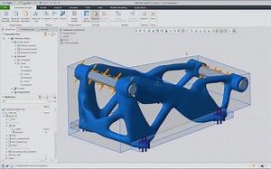 【1080P/熟肉】Creo 中的衍生式设计/生成式设计（Generative Design in Creo ）