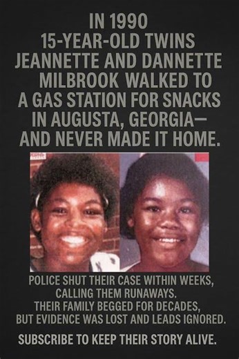 THE ONLY MISSING TWINS IN AMERICA: THE MILLBROOK SISTERS