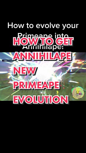 Evolve Primeape into Annihilape in Pokémon Scarlet/Violet