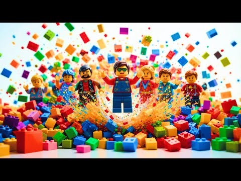 Satisfying DIY Lego Minifigures MineCraft Showcase | ASMR Building Blocks #buildingblocks