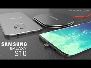 Samsung Galaxy S10 with In-Display Fingerprint Scanner, New Popup Camera (iPhone X Killer) Concept