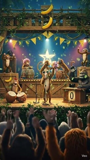 Jungle Talent Show Goes Out of Control🐵🌟