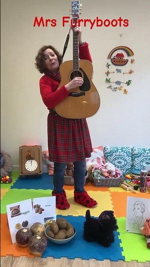 Donald where's your Troosers | Mrs Furryboots Children's Scottish Burns Night Songs