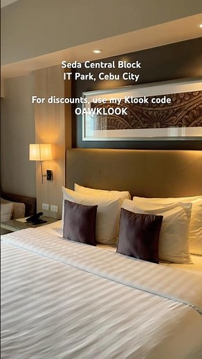 Where to Stay in Cebu? 🛏️ Seda Central Bloc Hotel Room Tour | IT Park Cebu City