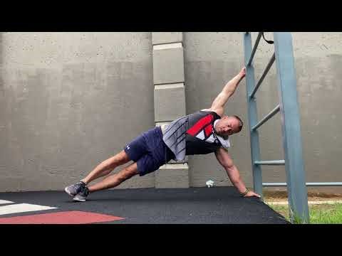 Side plank flag