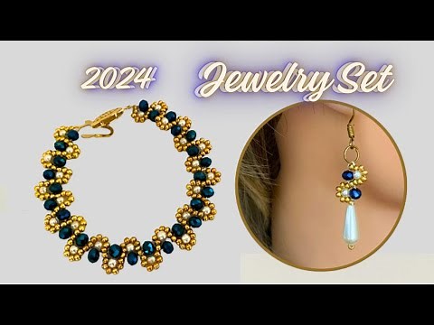 WOW!!!! Easiest beading pattern for jewelry making. Beginner beading tutorial
