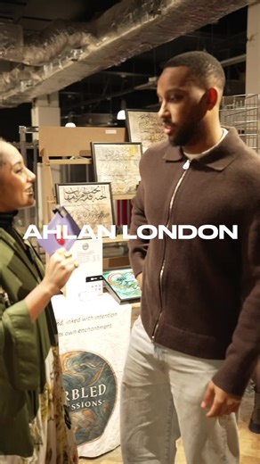 Bringing the community together is what Ahlan is all about, and it’s beautiful to see this space growing. Filmed at the beautiful community spaces @sipslow.ldn @exchangenw1 Ahlan Eid is coming this Saturday Free tickets are limited, RSVP via the link in our insta bio @ahlanlondon 🌙 #ramadan #iftar #eid #london #muslim