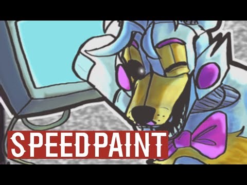 LOLBIT (FNAF SPEEDPAINT)