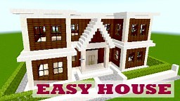 MINECRAFT EASY BIG HOUSE Minecraft Map
