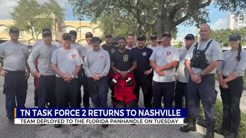 TN Task Force 2 returns to Nashville