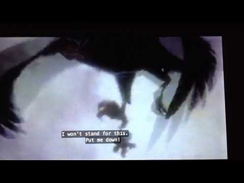 An American Tail Fivel goes West Attack the hawk!