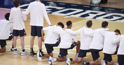 Why is the national anthem played before American sporting events?