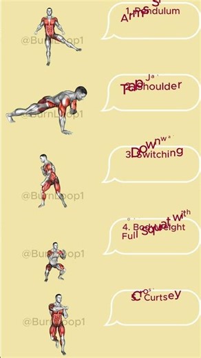 The SECRET to Rapid FAT LOSS (8-Move Circuit) 📉 #fatburn #shoulder #sports #15minuteworkout #abs