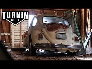 FREE 1968 Volkswagen Beetle Barn Find, Will It Run After 20 years?! | Turnin Rust