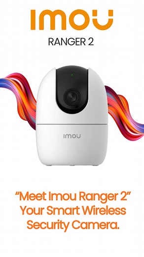 Smart. Secure. Stylish. The IMOU Ranger 2 — your 360° wireless home guardian. ️ Available now at Netcam Solutions.  0313-6979797 #IMOU #Ranger2 #NetcamSolutions #SmartSecurity #HomeProtection | Netcam Solutions | Facebook