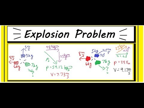 Momentum Problem - Exploding Object 💥
