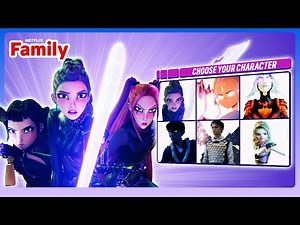Choose YOUR Fantasy Character! ⚔️ KPop Demon Hunters, Mermaid Magic + MORE! | Netflix Family