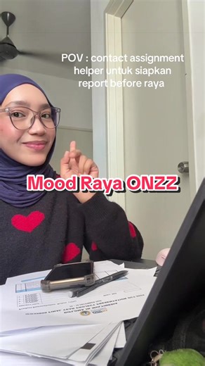 Raya around the corner,tapi portal OUM masih memanggil 📖📚 #assignmenthelper #fyp #thesis #study #oum