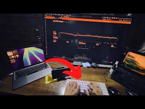 4K POV ASMR | TYPING PRACTICE | PORTRONICS HYDRA 10 WHITE