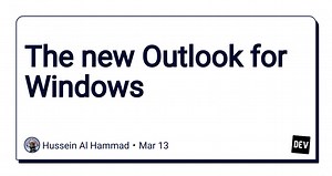 The new Outlook for Windows