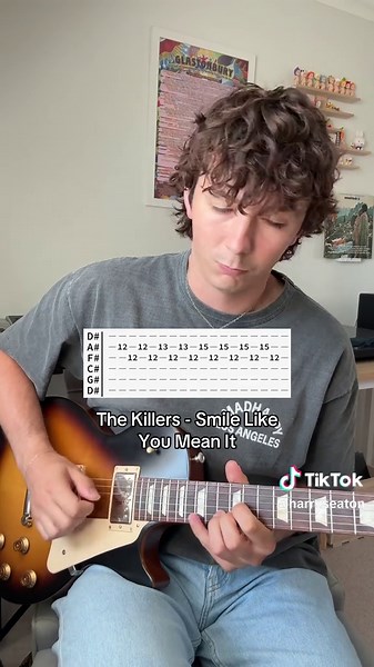 An easy guitar solo for beginners by one of my all time favourite bands, The Killers! Here are the tabs for the Smile Like You Mean It guitar solo, enjoy learning this one! 🫡 Played on my Gibson Les Paul Tribute 🎸 #thekillers #smilelikeyoumeanit #guitartabs #guitartab #guitarsolo #guitarsolos #gibsonlespaul #guitartok