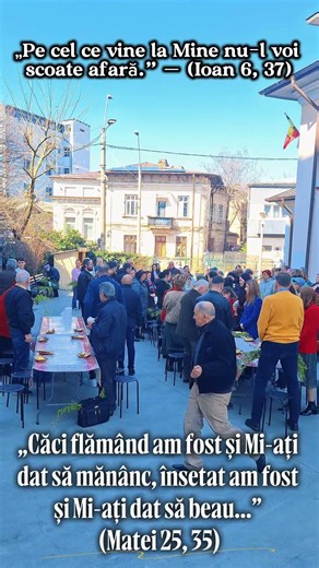 Cum aș putea ca eu să am un blid cu mâncare și ei nu?Duminica luăm masa în familie,familia parohiei