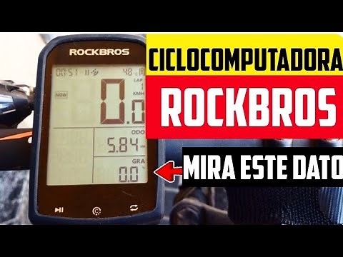 #REVIEW #NEW #ROCKBROS #ARGENTINA ROCKBROS M1 CYCLE COMPUTER IN SPANISH