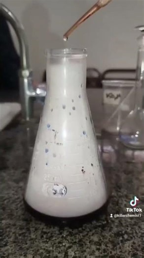 Preparation of chromium acetate complex 🧬🔭 magical copper color 🟤 precipitate obtained 🌈 #chemistry