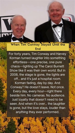 When Tim Conway Stayed Until the End