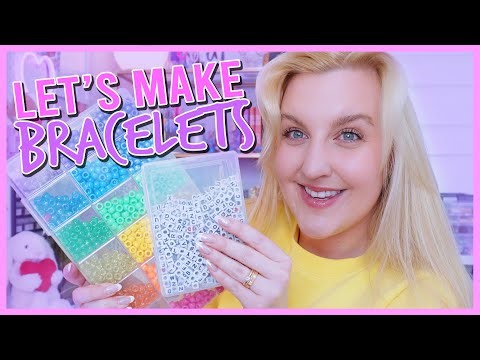 LET'S MAKE ✨positive✨ BEADED BRACELETS TOGETHER!! (DIY VSCO/ KANDI/PONY BEAD BRACELETS)
