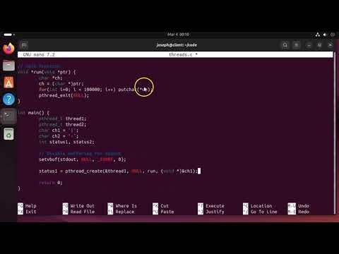 C Programming 028 - Threads