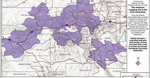 Latest Colorado wolf activity map shows movements closer to Front Range, Utah border