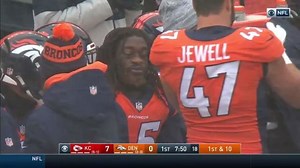 Lock launches scrambling strike to toe-tapping Patrick for 27 yards