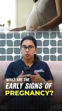 Early Signs of Pregnancy Before Missed Period | Dr. Manasa Explains First Symptoms