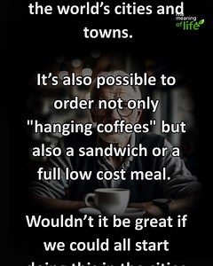 Small kindnesses like this can impact so many lives, in ways we could never imagine. | The meaning of life