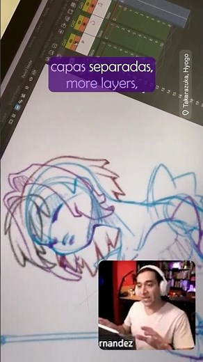 ¿Cómo pensar en capas para hacer Animación 2D? 🤔 #animacion2d #animación