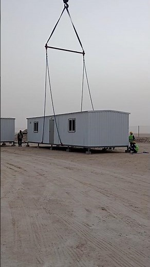 Lifting with Spreader Beam | Safe Heavy Lifting Method on Construction Site #portable #container