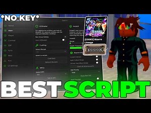 [🔥BEST] Bizarre Lineage Script – *NO KEY* Auto Farm, Auto Raid, Auto Bosses!