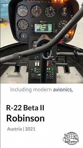2021 Robinson R-22 Beta II FOR SALE! Factory New Helicopter