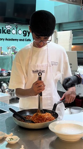 Teen Culinary Summer Camp Day 1! Our little chefs starts the summer camp with making pasta with tomato basil sauce! 🍝 #summercamp #culinary #pasta #tomatosauce #cooktok