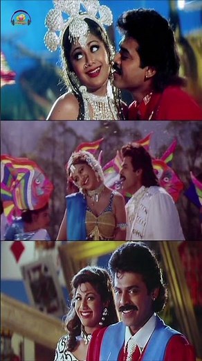 Raghavendra Rao | Sahasa Veerudu Sagara Kanya Movie Songs | Venkatesh | Shilpa Shetty | #YTShorts