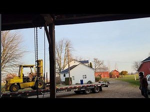 Building a hay squeeze