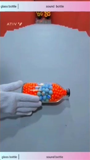 bottle glass breaking 💥 sound | colour bottle 🍾 | #glassbottle