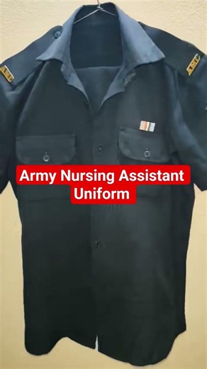 Army Nursing Assistant Uniform || #armynursingassistant #joinarmy