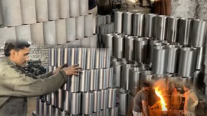 Manufacturing Engine Block Sleeves and Liners in Action