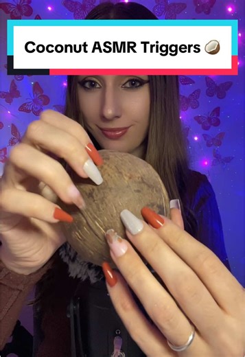 Coconut ASMR Triggers for Relaxation