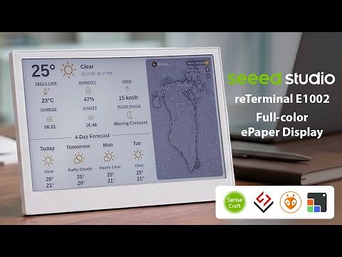 ‪@SeeedStudioSZ‬ reTerminal Dashboard: Custom UI with SenseCraft HMI | SquareLine Vision | LVGL