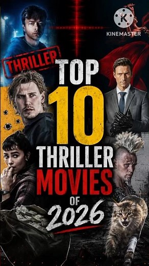 Top 10 Best Thriller Movies Coming in 2026! 😱🍿 #shorts