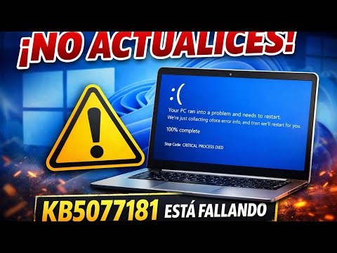 ❌ Warning! Windows 11 25H2 update KB5077181 is causing serious errors